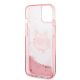 7. Karl Lagerfeld Glitter Choupette Head case for iPhone 14 Plus - pink