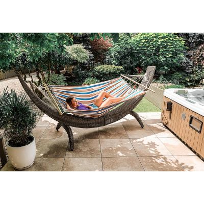 22. GARDEN HAMMOCK FOR 2 PEOPLE 200X150CM WITH SPREADER 1052717