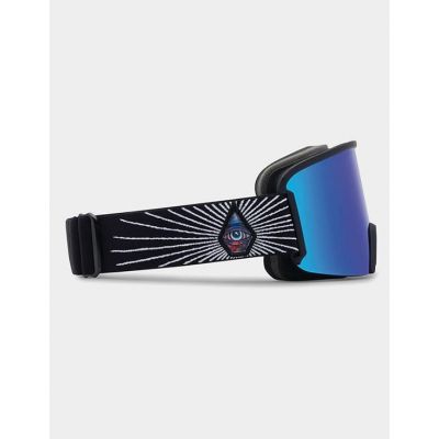 3. Volcom GARDEN JAMIE LYNN/BLUE CHROME snowboard goggles (VG0122119)