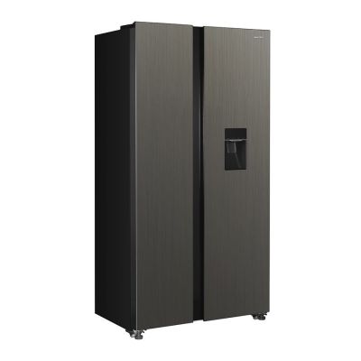 2. Side by Side Total No Frost Refrigerator MPM-439-SBS-15/ND, stainless steel, height 177cm