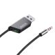 2. SAVIO TRANSMITER AUX, USB, BLUETOOTH 5.3, HANDS-FREE FUNCTION, TR-16