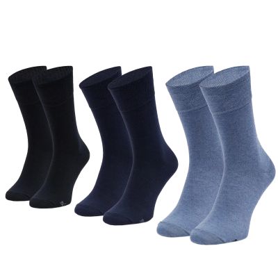 Skechers 3pk Men's Basic Socks SK41007-5801 Navy Blue 39-42
