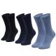 Skechers 3pk Men's Basic Socks SK41007-5801 Navy Blue 39-42