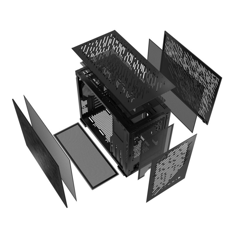 7. XPG VALOR AIR NANO (ITX) Midi Tower Case Retail