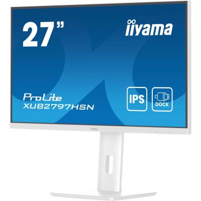 18. IIYAMA monitor 68.5 cm (27") XUB2797HSN-W2 16:9 HDMI+DP+USB-C