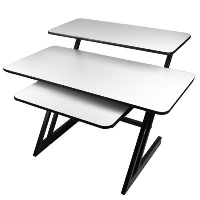 5. SD3 - Studio desk, workstation, tabletop, audio equipment shelf, pull-out keyboard shelf, 91.4 cm