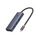 4. Baseus UltraJoy Series 5in1 USB-C HDMI 4K 4x USB-A 3.0 USB hub - gray