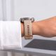 7. Tech-Protect Silicone Strap for Garmin Fenix 5S / 5S Plus / 6S / 6S Pro / 7S / 8 / 9 / 9 Pro (43 mm) – Beige