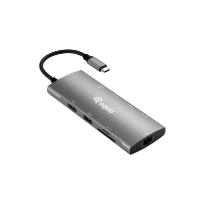 Equip 133490 Wired Docking Station USB 3.2 Gen 1 (3.1 Gen 1) Type-C Gray