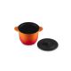 6. Le Creuset 41110180900460 COCOTTE pot 18 CM red