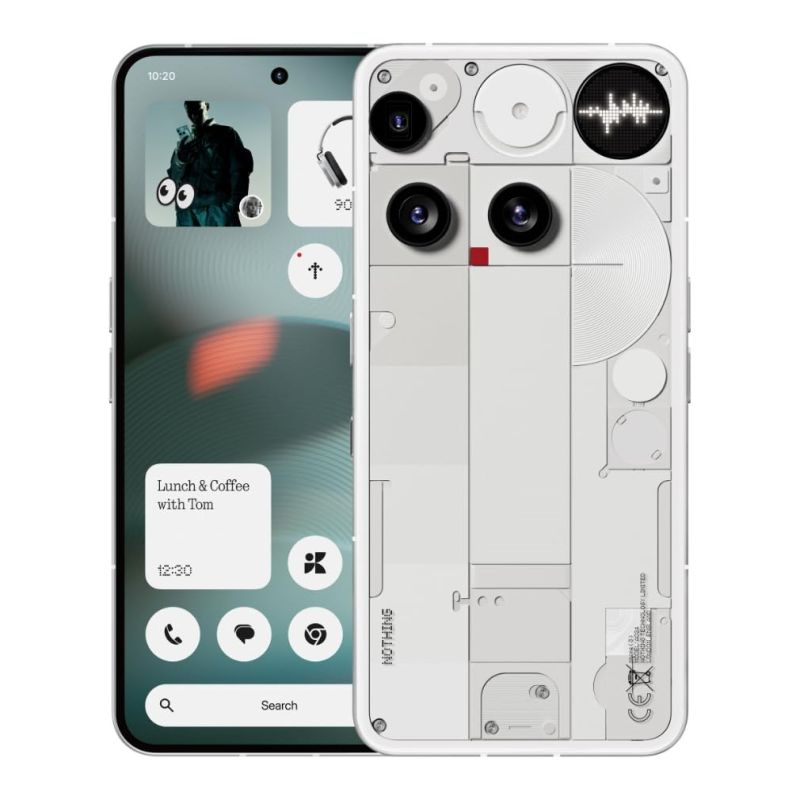 9. Nothing Phone (3) 16.9 cm (6.67") Dual SIM Android 15 5G 12 GB 256 GB 5150 mAh White
