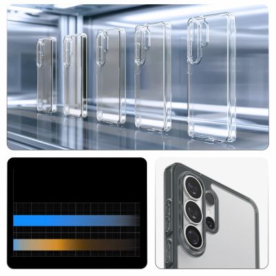 14. Spigen Ultra Hybrid Case for Samsung Galaxy S26 Ultra - Semi-Transparent