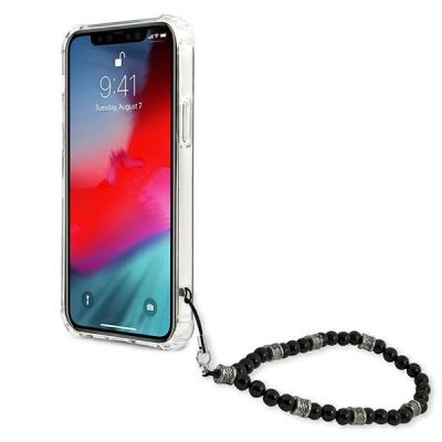 5. Guess GUHCP12MKPSBK iPhone 12/12 Pro 6.1" Transparent hardcase Black Pearl