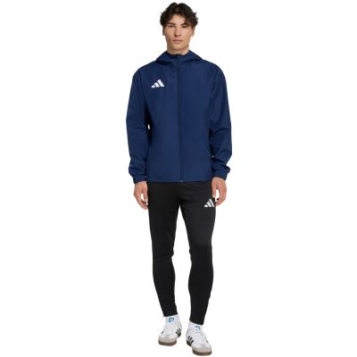 7. Men's adidas Entrada 26 All Weather Jacket Navy Blue JZ9102