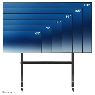 19. Neomounts FL50-575BL1 Multimedia Stand Black Multimedia Card/Media Cart