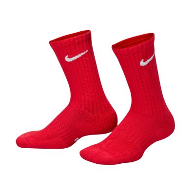 2. Nike Everyday Cush Crew Kids' Socks, 6 Pairs, Multicolour, SX6910 903