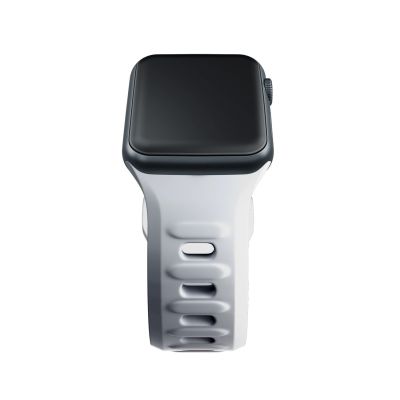 12. 3mk Silicone Watch Strap for Apple Watch 38 / 40 / 41 mm - white