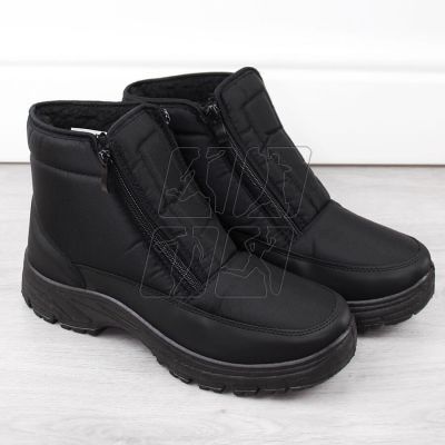 4. News M EVE439 black insulated snow boots