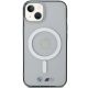 3. BMW Silver Ring MagSafe iPhone 15 Case - Clear