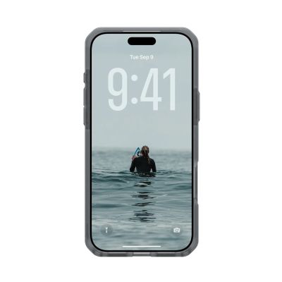 2. Urban Armor Gear 114537113131 Mobile Phone Case 17.5 cm (6.9") Gray, Translucent