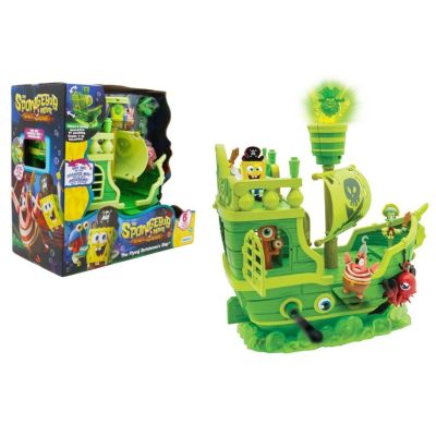 SPONGE BOB Flying Dutchman + 6 figures 73110 /2