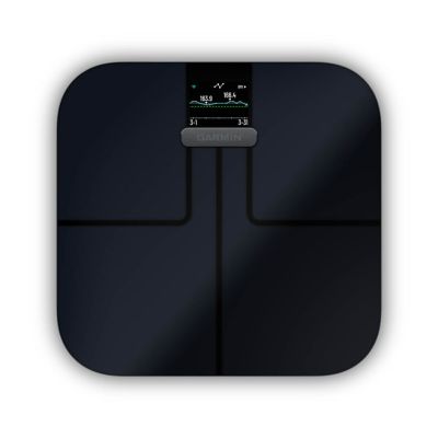 4. Garmin Index S2 Rectangle Black Electronic Personal Scale