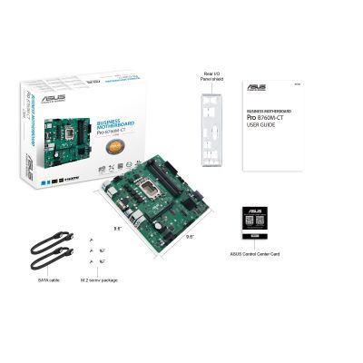 7. ASUS PRO B760M-CT-CSM Intel B760 LGA 1700 micro ATX