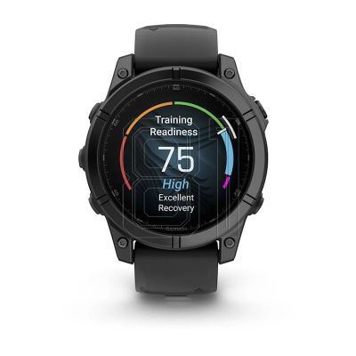 9. Garmin Fenix E stainless steel watch 010-03025-01
