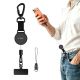 2. Tech-Protect UrbanLoop Anti-Theft Phone Holder with Retractable Lanyard - Black