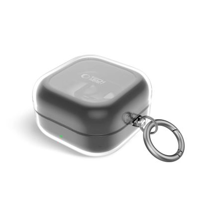 2. Tech-Protect FlexAir Case for Samsung Galaxy Buds 4 / Buds 4 Pro - Transparent