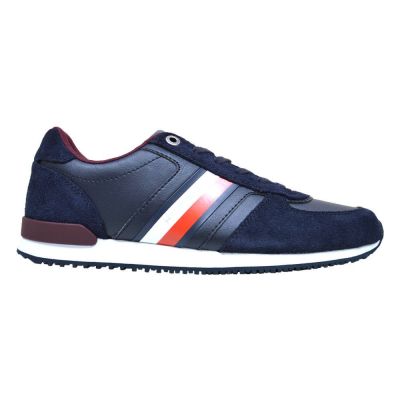 Tommy Hilfiger Iconic Runner Men's Shoes Navy Blue - FM0FM03000 DW5