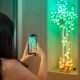3. Twinkly Candies – 100 RGB LED Pearl Lights, Green Cable, USB-C
