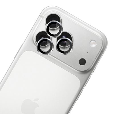 4. 3mk Lens Protection Pro Camera Lens Glass for Apple iPhone 17 Pro /17 Pro Max - Silver