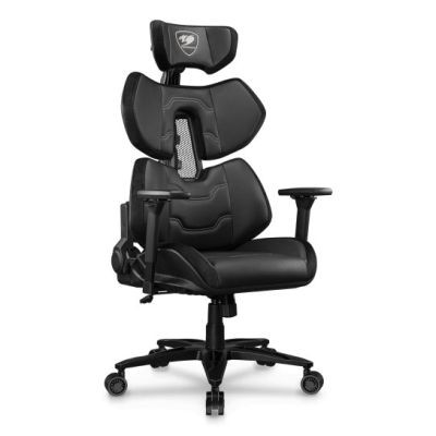 8. COUGAR Terminator Elite Gaming Chair Upholstered Seat Black, Silver