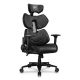 8. COUGAR Terminator Elite Gaming Chair Upholstered Seat Black, Silver