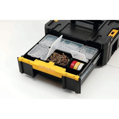 21. DeWALT TSTAK III Black, Yellow