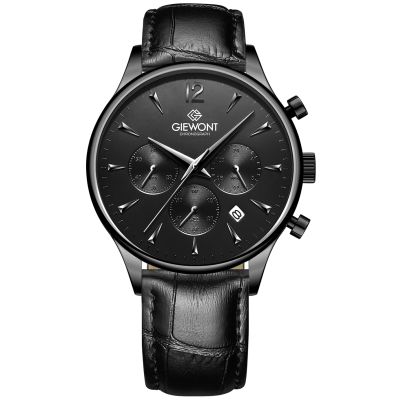 Giewont Chronograph Sapphire Black Men's Watch GW6310-A1