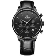 Giewont Chronograph Sapphire Black Men's Watch GW6310-A1