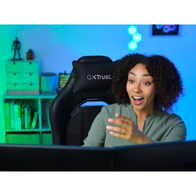 8. Trust GXT 714 Ruya Black Gaming Chair