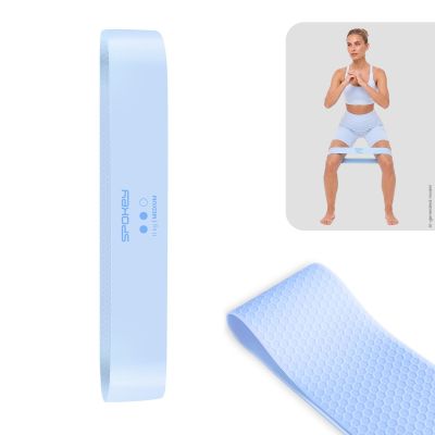 6. Spokey JUICY medium resistance training band with anti-slip structure