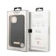 8. Guess GUHMP13MSAPSTK iPhone 13 6.1" black/black hardcase Peony Logo Plate MagSafe