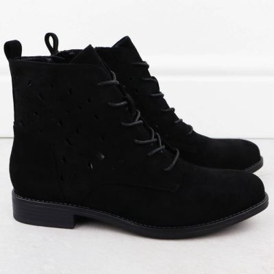 10. Suede ankle boots S.Barski W HY51-136 OLI284A