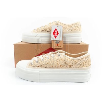 10. Lee Cooper women's sneakers lace openwork platform