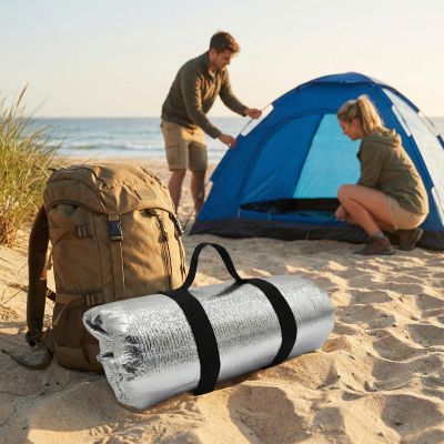 7. FOLDABLE CAMPING MAT ALU 190X60CM ENERO CAMP