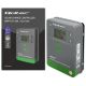 11. MPPT Qoltec 53662 solar charge controller with temperature sensor 30A 12V/24V LCD 2xUSB Bluetooth APP GEL LiFePO4