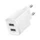 3. Baseus Compact charger 2x USB 10.5W white (CCXJ010202)