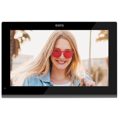 10. EURA VDP-99C5 Black Video Intercom