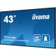 11. Iiyama 43 LH4360UHS-B2AG HDMI USB monitor - 107.9 cm - 42.5"