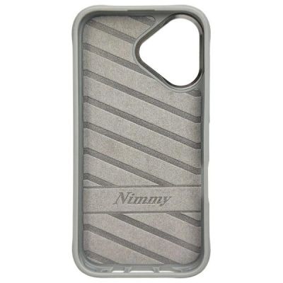 6. Nimmy Glasses Cool Dog iPhone 16 Case - Gray