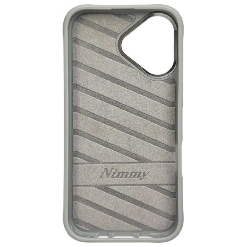 6. Nimmy Glasses Cool Dog iPhone 16 Case - Gray